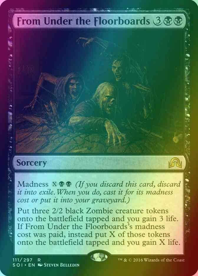 From Under the Floorboards [111] [Shadows over Innistrad] [Foil]