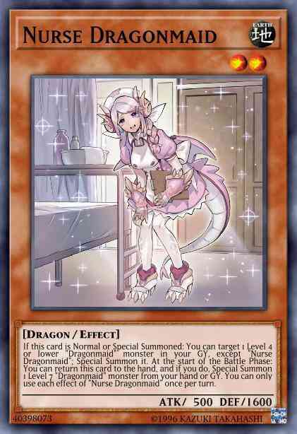 Nurse Dragonmaid - MYFI-EN014 - Secret Rare - 1st Edition