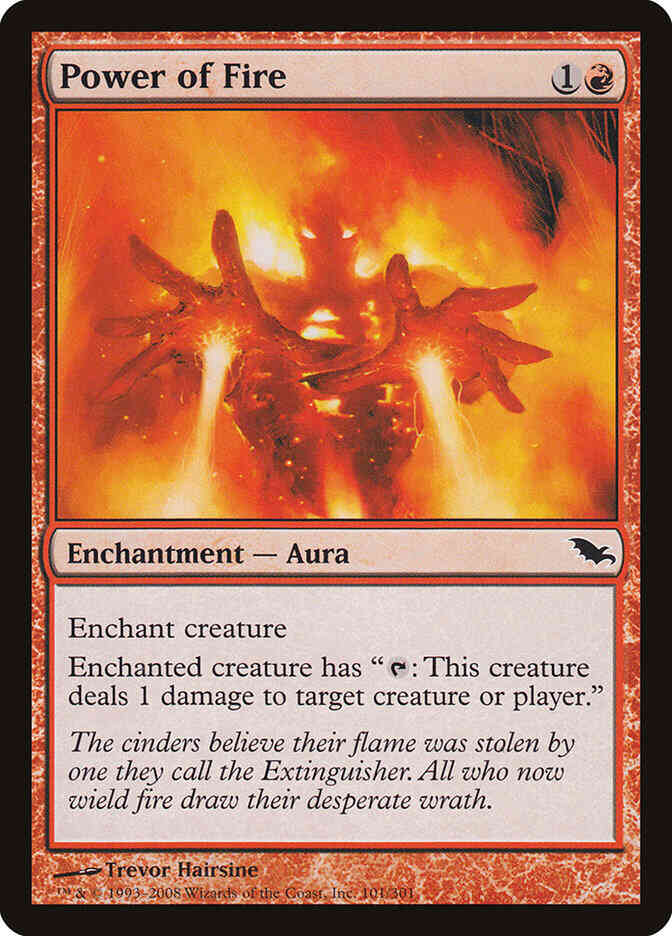 Power of Fire [101] [Shadowmoor] [Non-Foil]