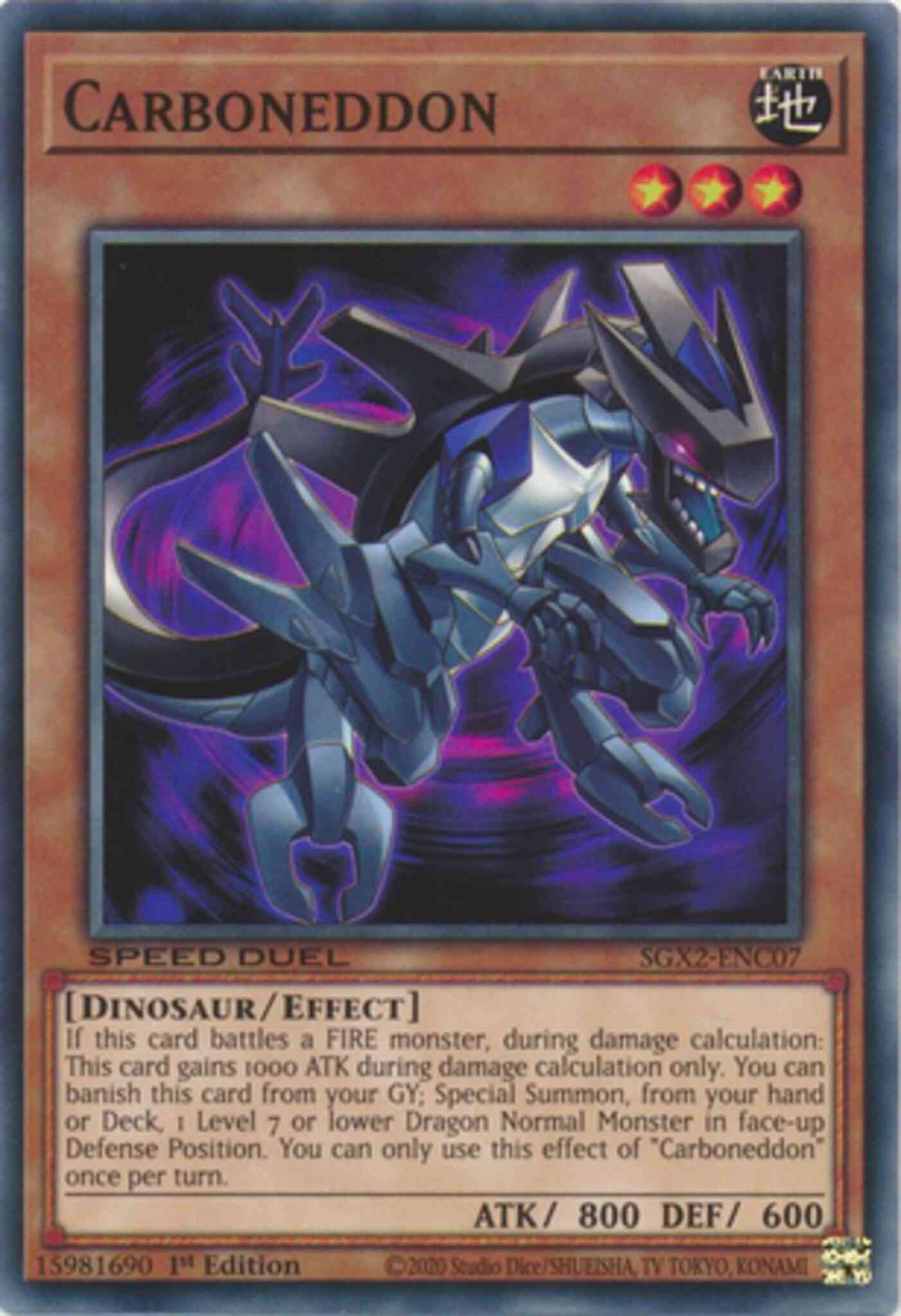 Carboneddon - SGX2-ENC07 - Common - 1st Edition