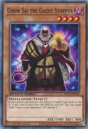 Chow Sai the Ghost Stopper - SBC1-ENG02 - Common - 1st Edition