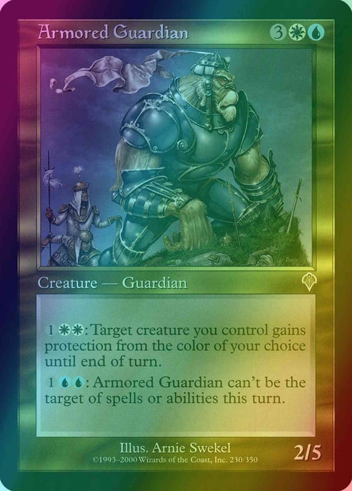Armored Guardian [230] [Invasion] [Foil]