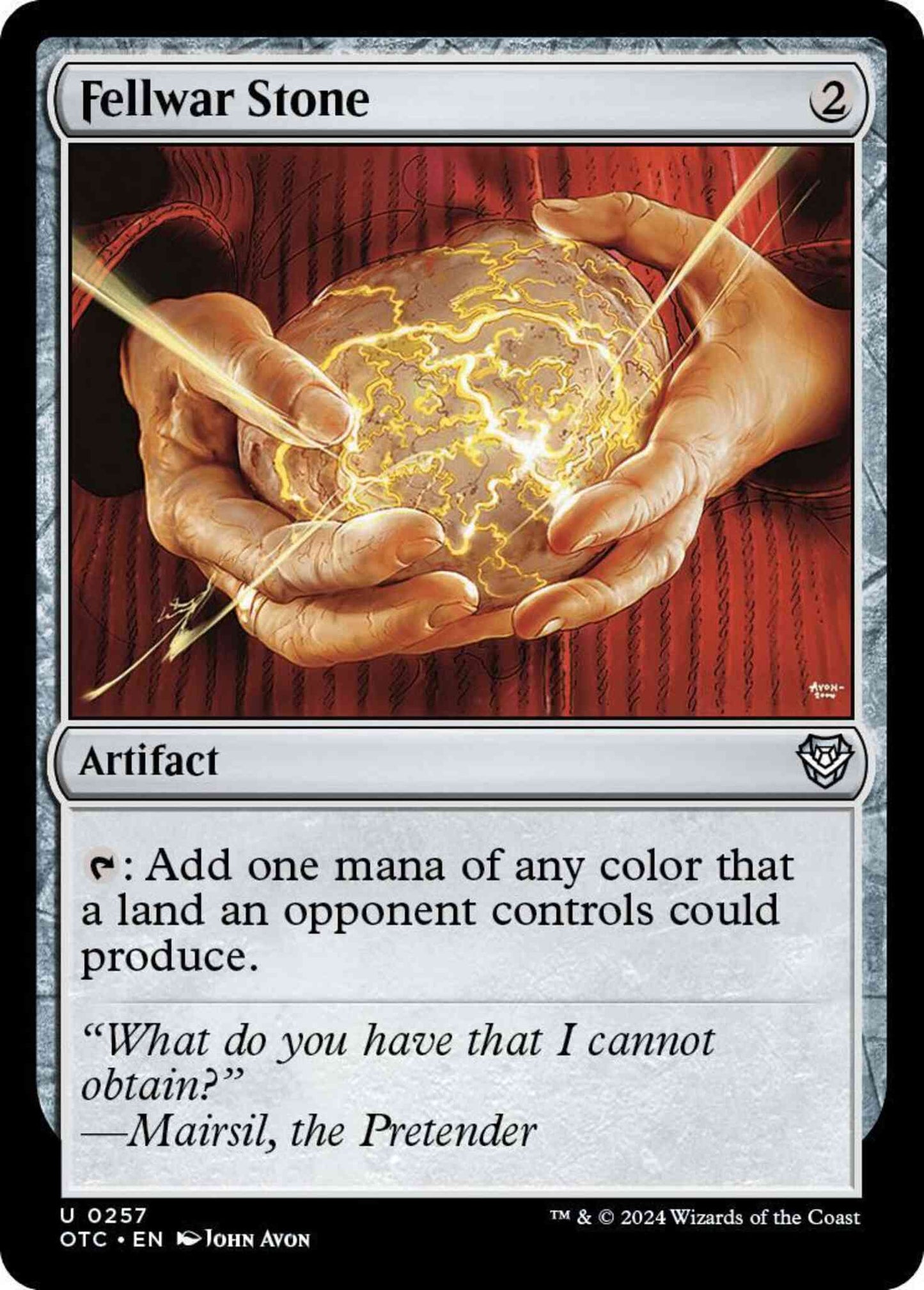 Fellwar Stone [257] [Outlaws of Thunder Junction: Commander] [Non-Foil]