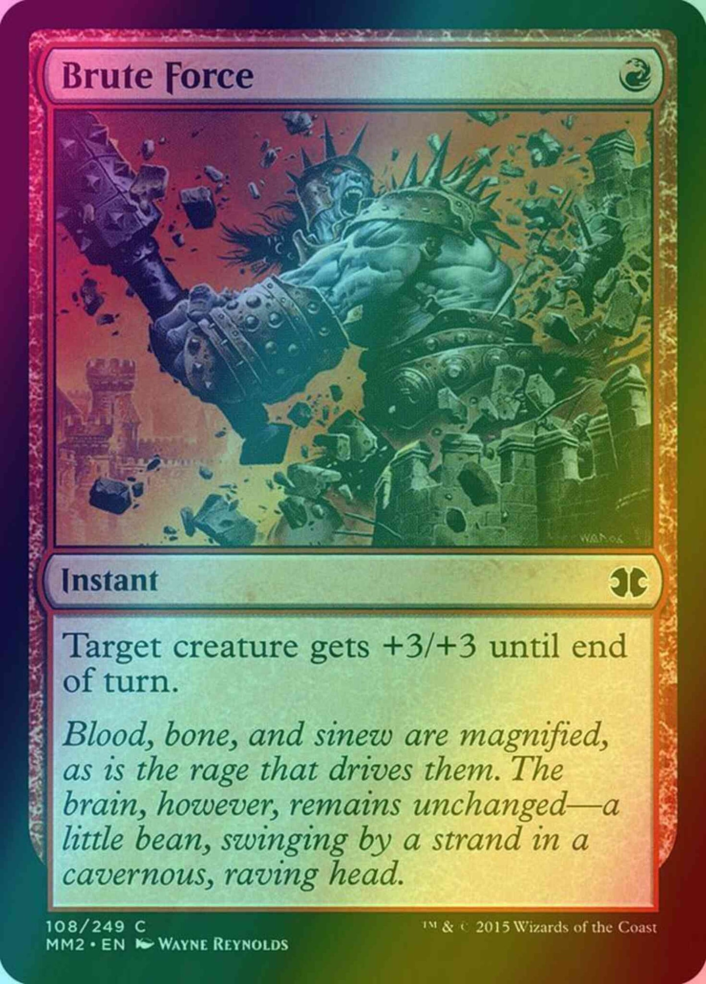 Brute Force [108] [Modern Masters 2015] [Foil]