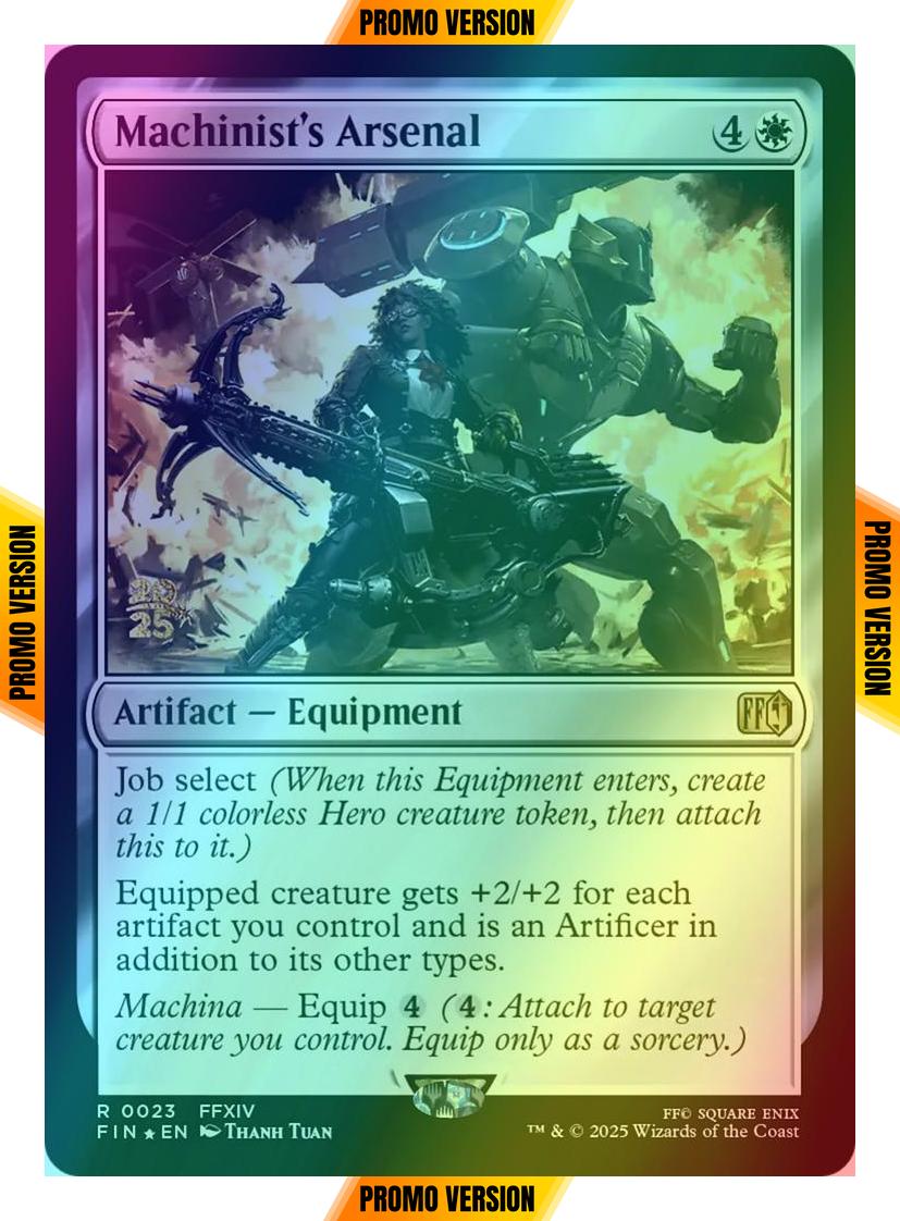 Machinist's Arsenal [23s] [Prerelease] [FINAL FANTASY: Promos] [Foil]