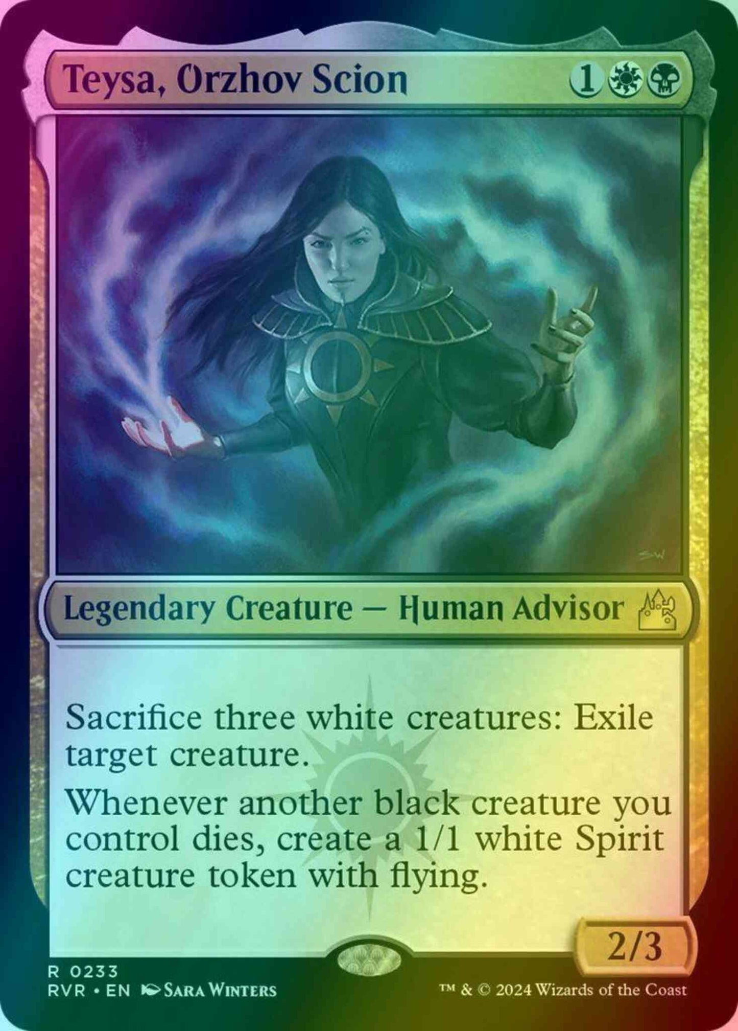 Teysa, Orzhov Scion [233] [Ravnica Remastered] [Foil]