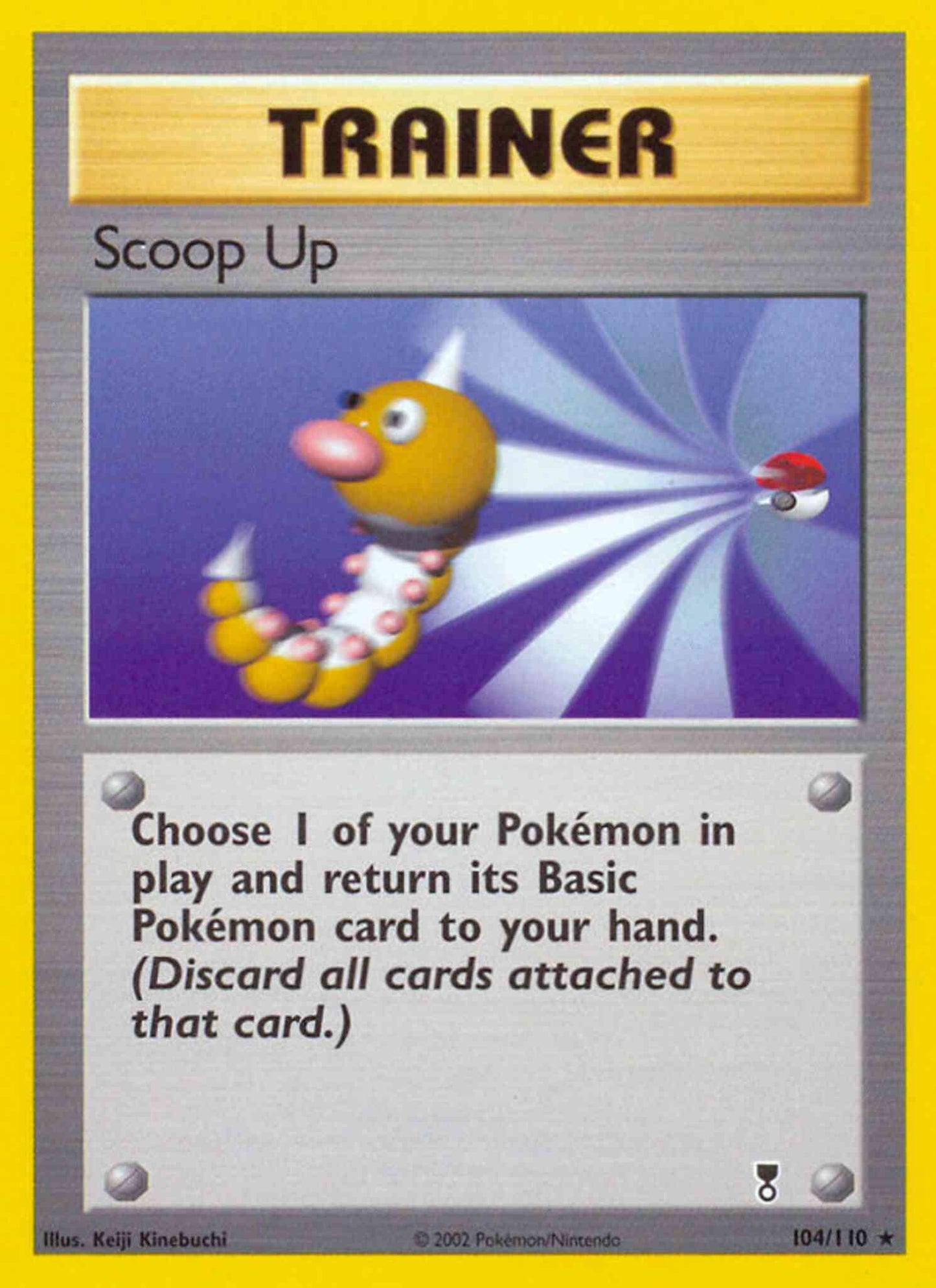 Scoop Up - 104/110 - Rare [base6-104] [Reverse Holo]