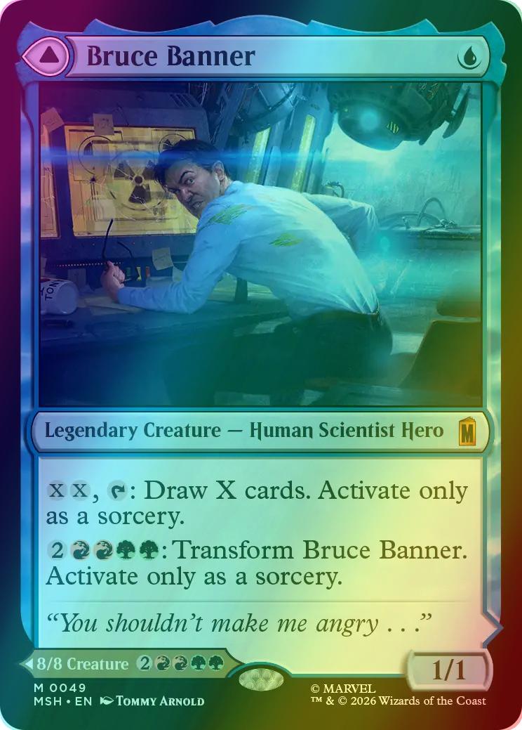 Bruce Banner // The Incredible Hulk [49] [Marvel Super Heroes] [Foil]