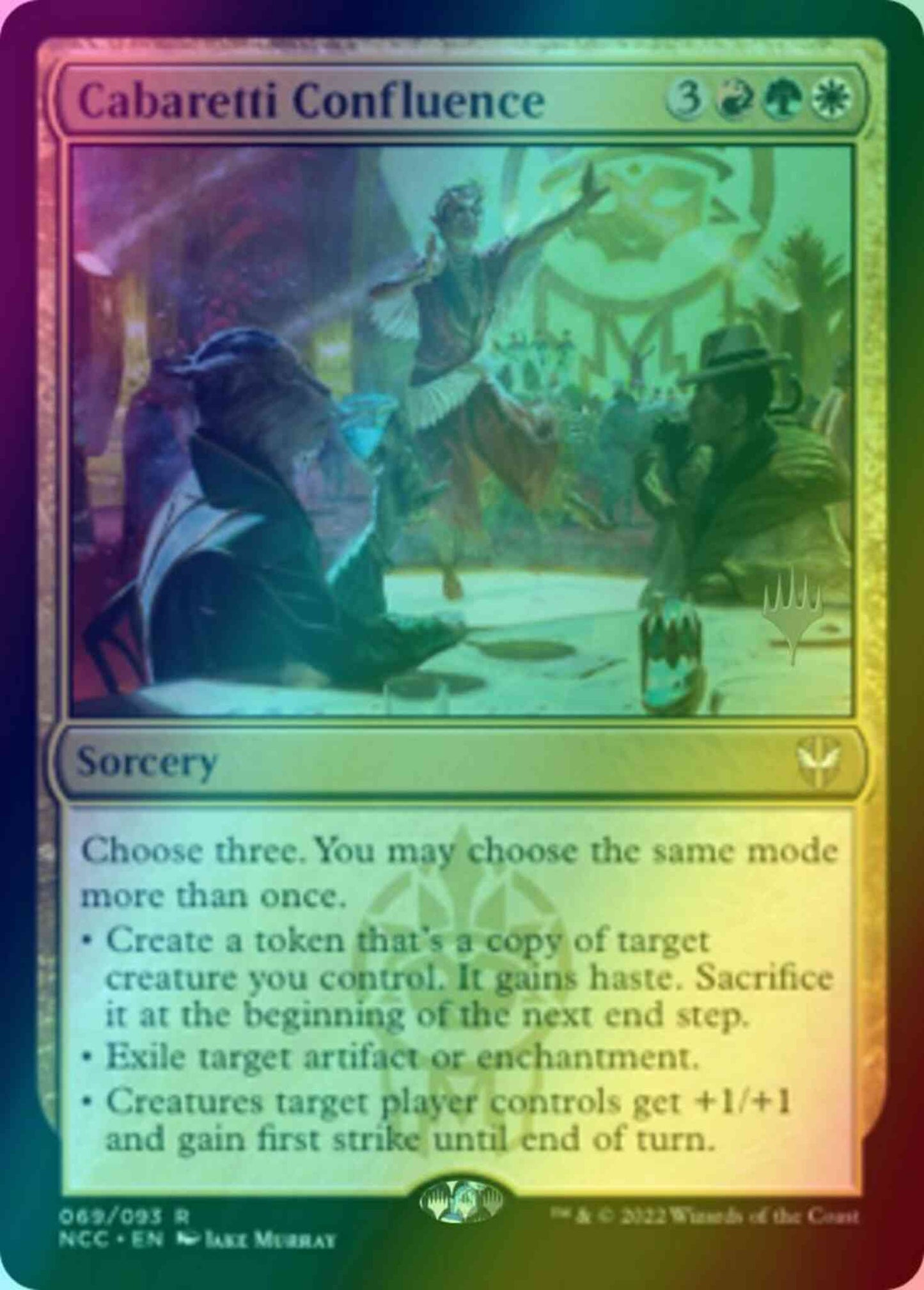 Cabaretti Confluence [Promo Pack] [69p] [Streets of New Capenna: Commander: Promos] [Foil]