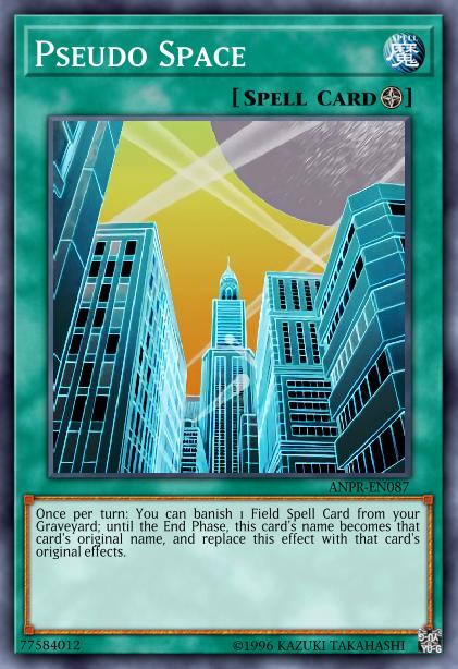 Pseudo Space - ANPR-EN087 - Rare - 1st Edition