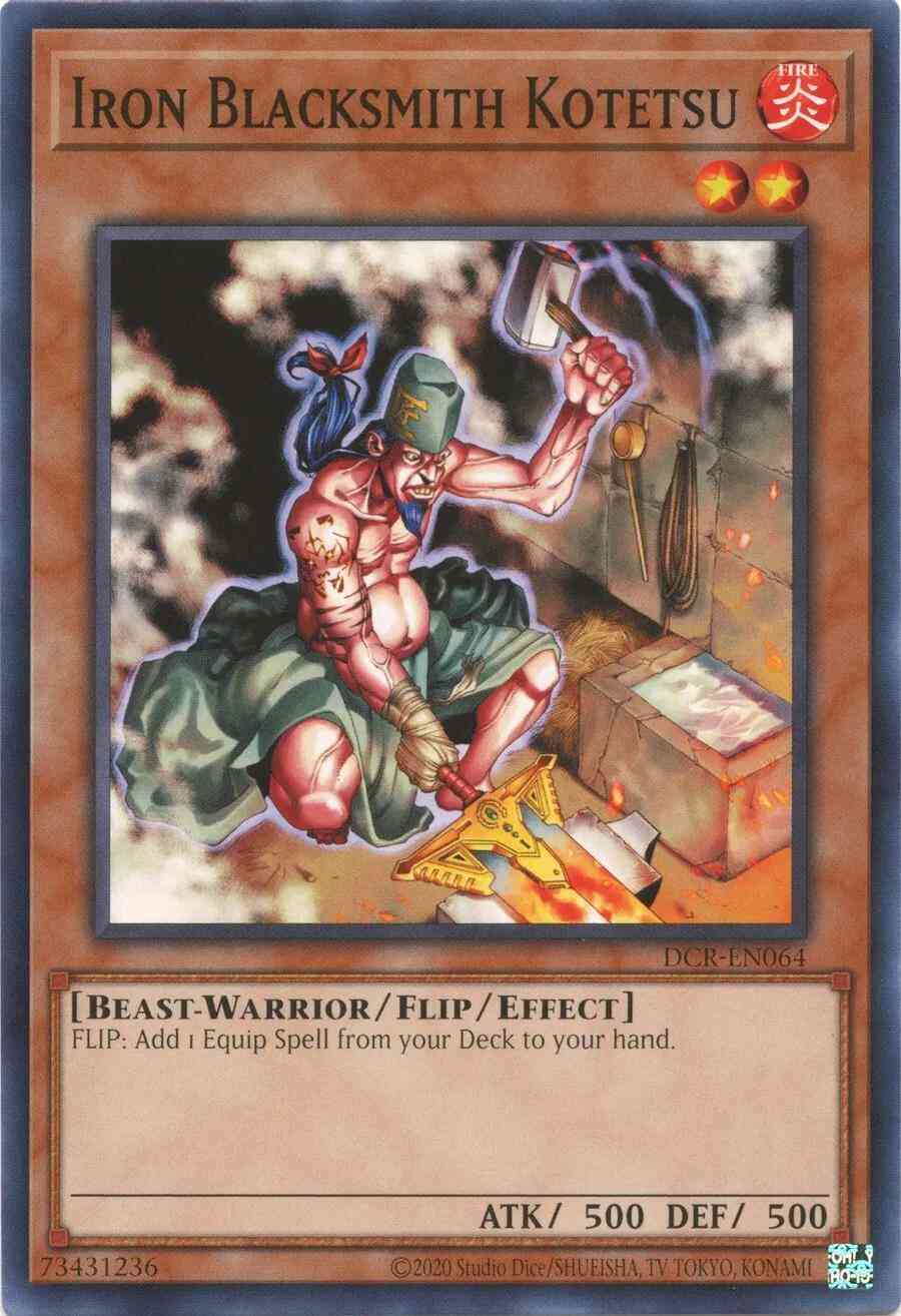 Iron Blacksmith Kotetsu - 25th Anniversary - DCR-EN064 - Common - Unlimited