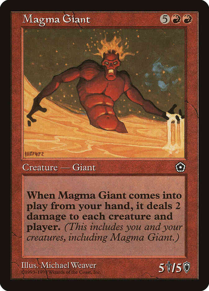 Magma Giant [108] [Portal Second Age] [Non-Foil]