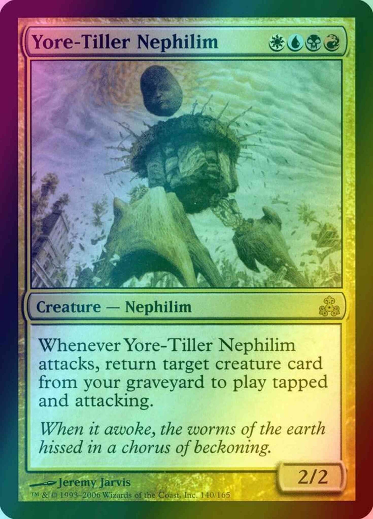 Yore-Tiller Nephilim [140] [Guildpact] [Foil]