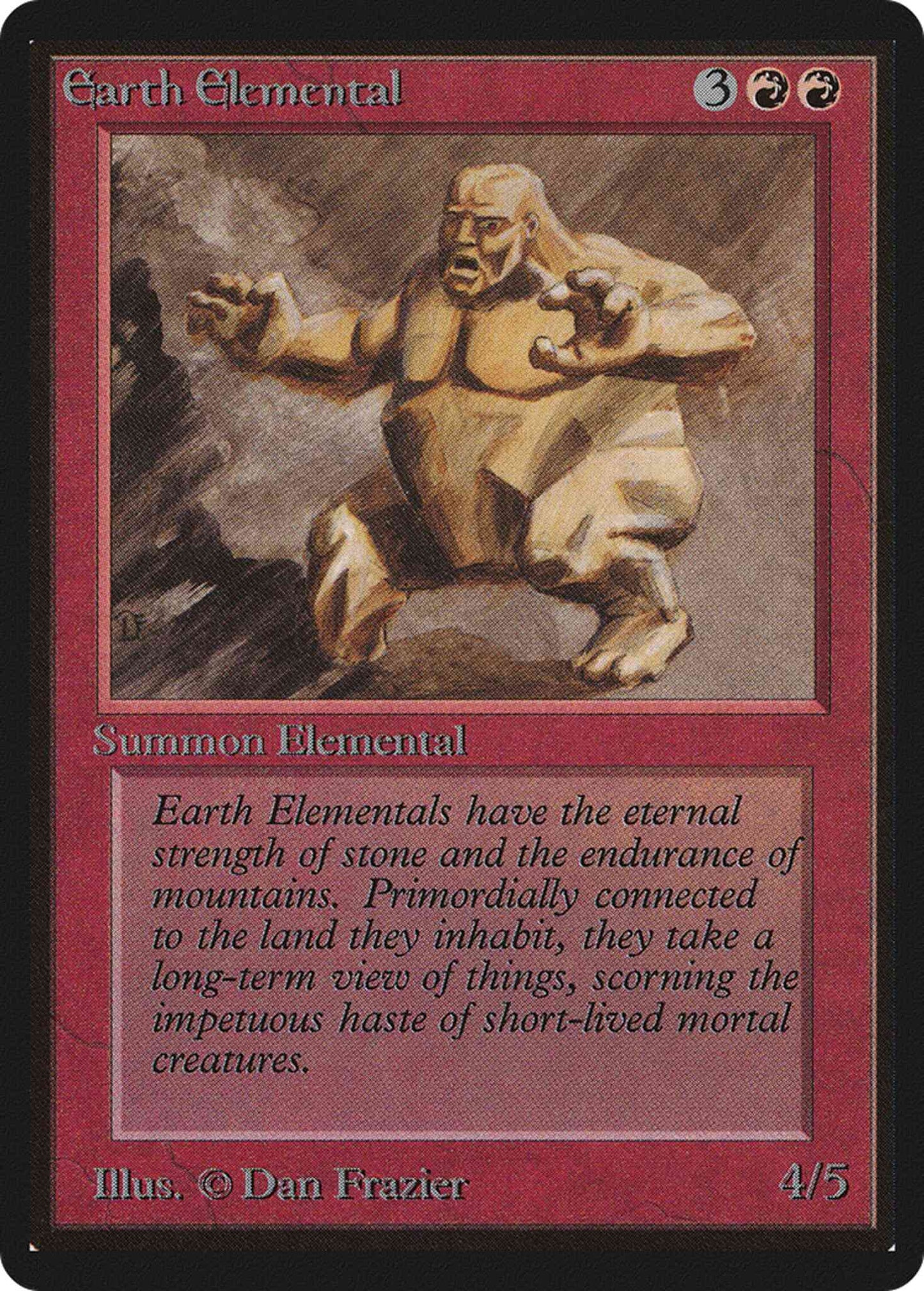 Earth Elemental [145] [Limited Edition Beta] [Non-Foil]