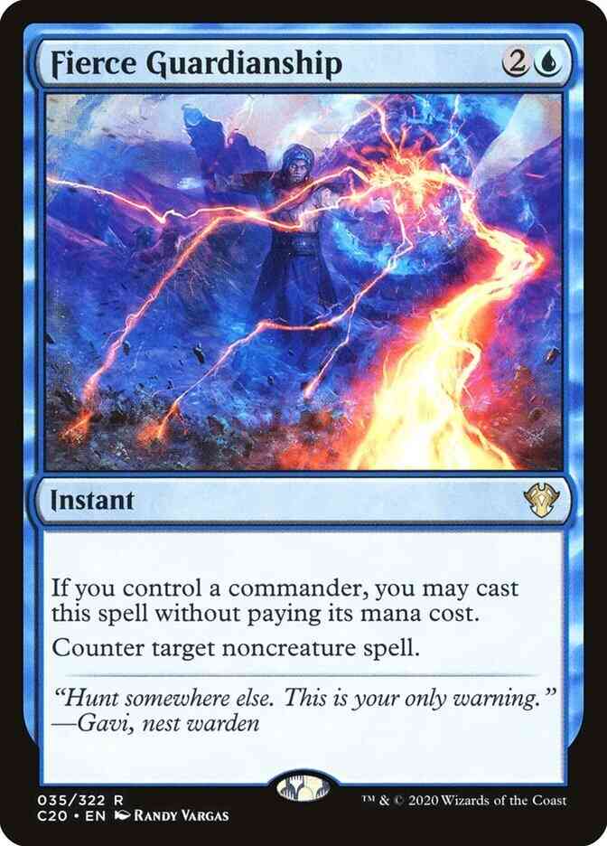 Fierce Guardianship [35] [Commander 2020] [Non-Foil]