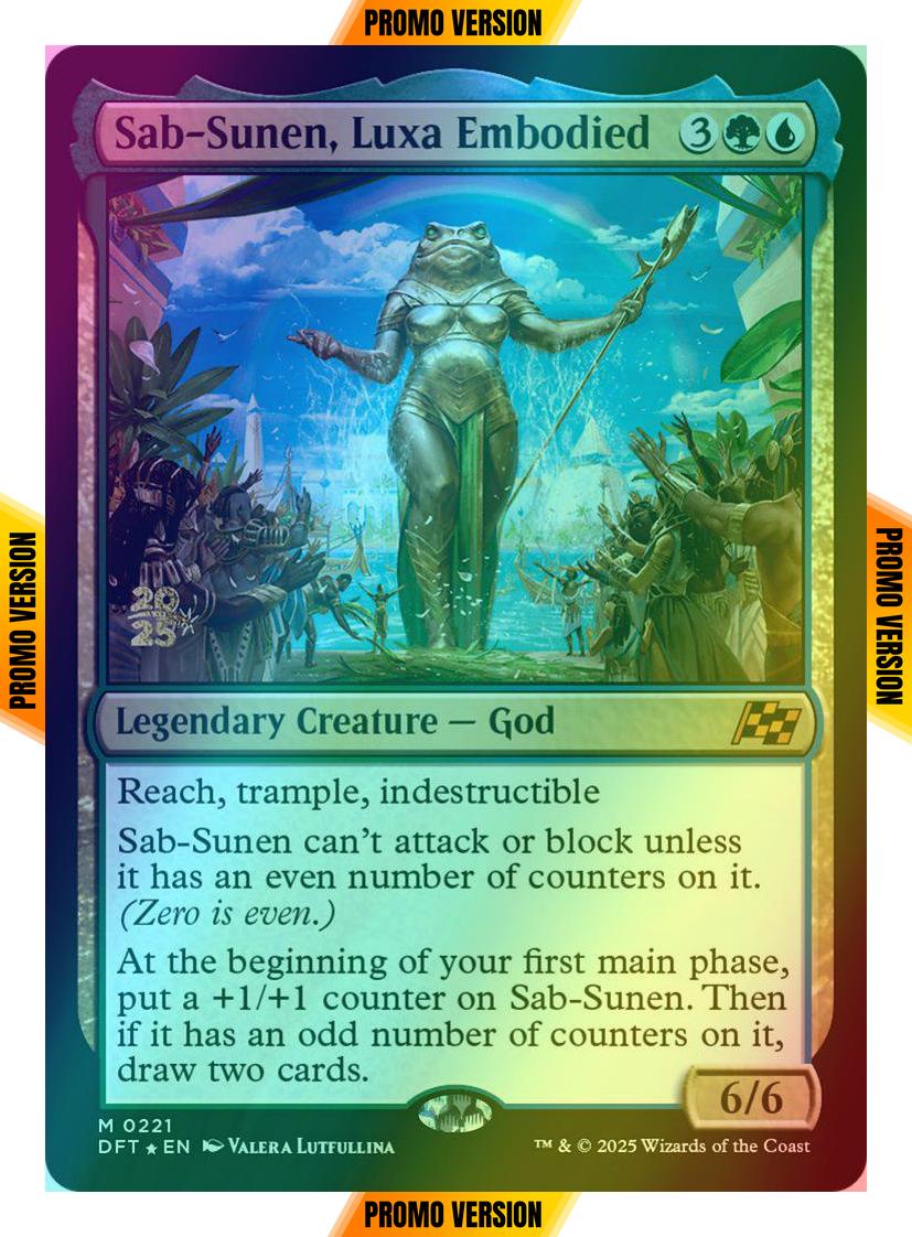 Sab-Sunen, Luxa Embodied [221s] [Prerelease] [Aetherdrift: Promos] [Foil]