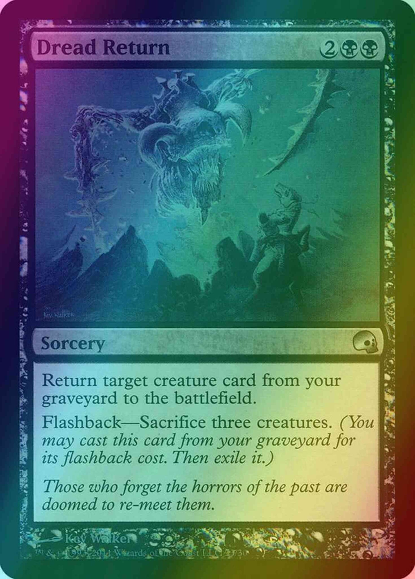 Dread Return [23] [Premium Deck Series: Graveborn] [Foil]
