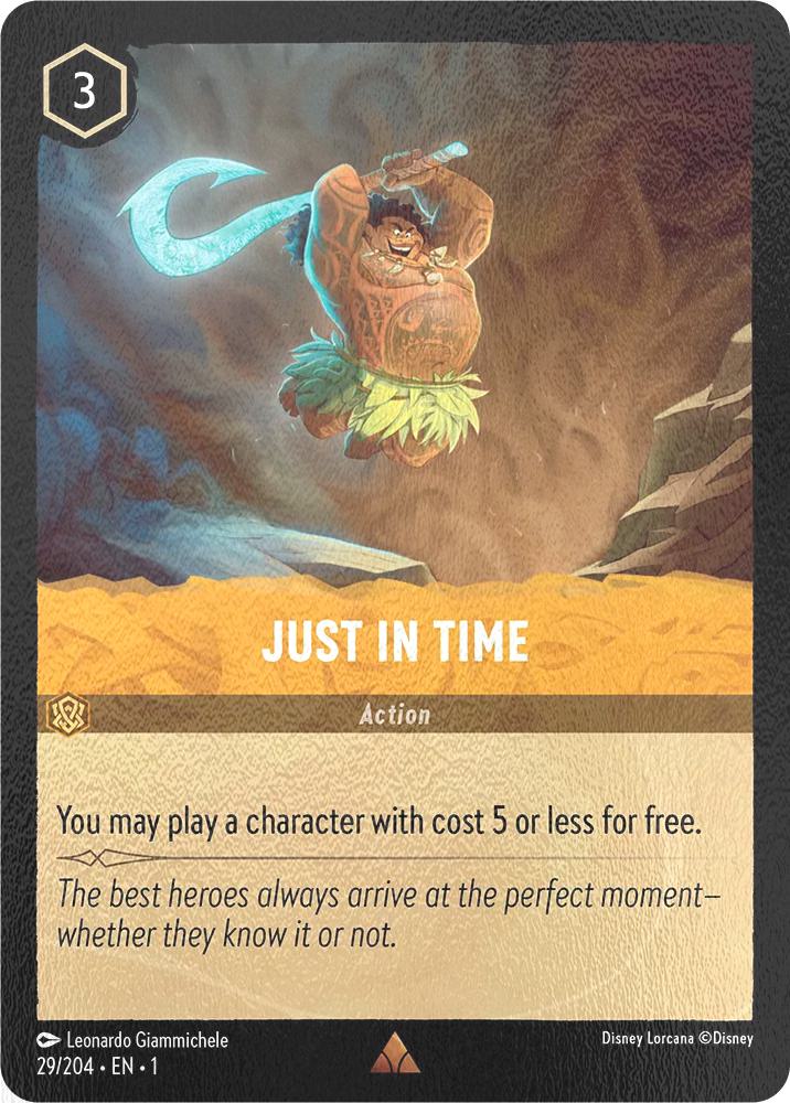 Just in Time - 29/204 [The First Chapter] [Cold Foil]