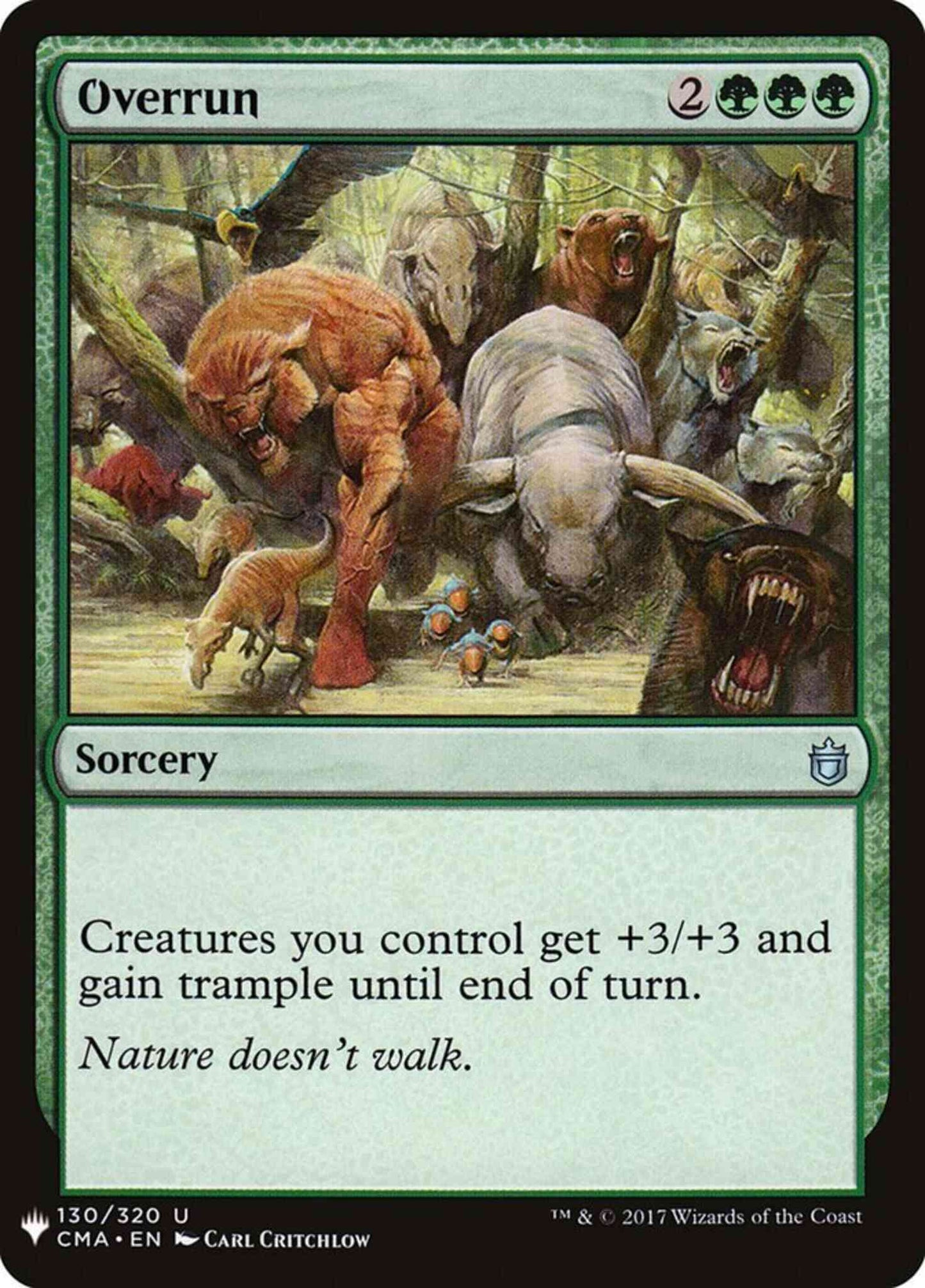 Overrun [CMA-130] [The List] [Non-Foil]