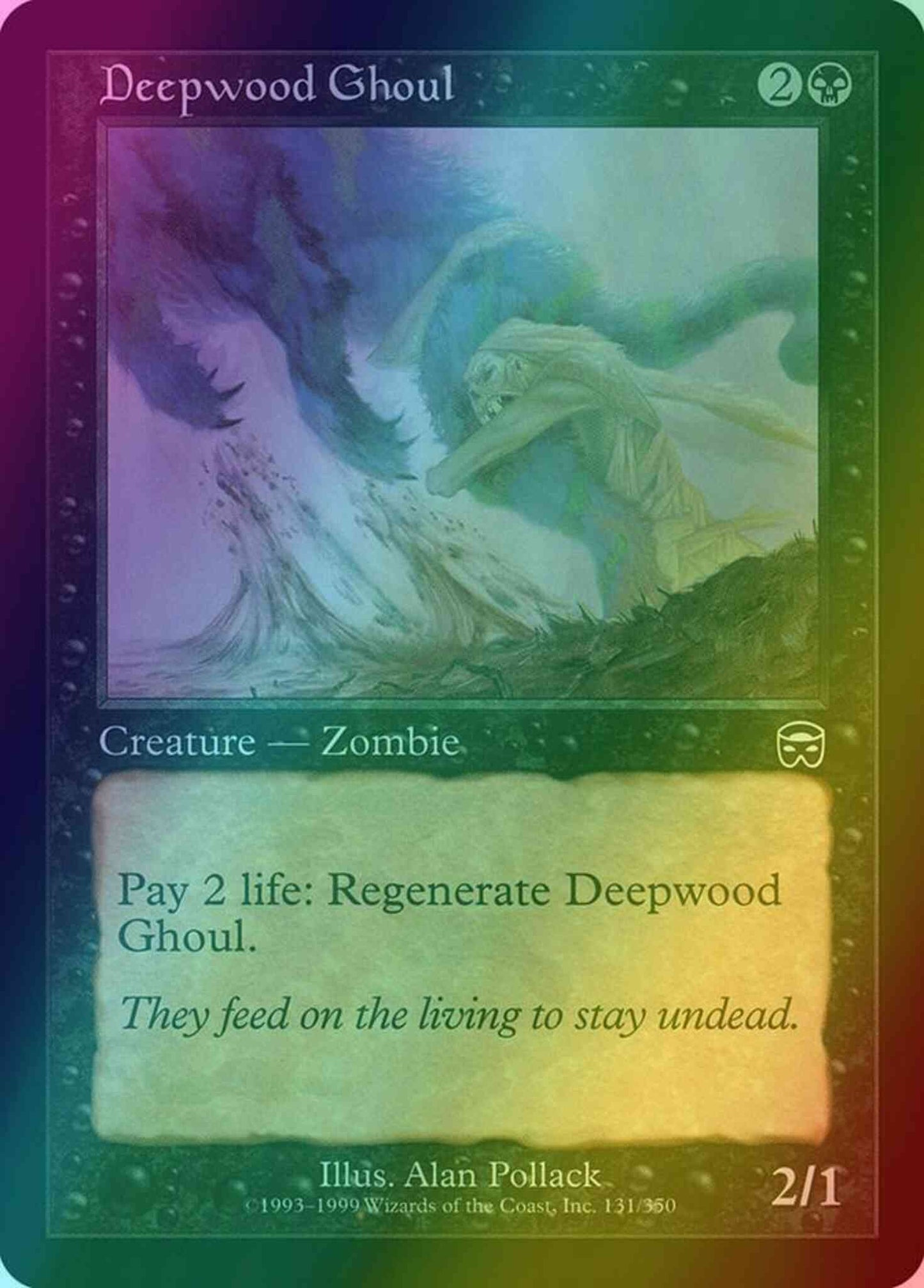 Deepwood Ghoul [131] [Mercadian Masques] [Foil]