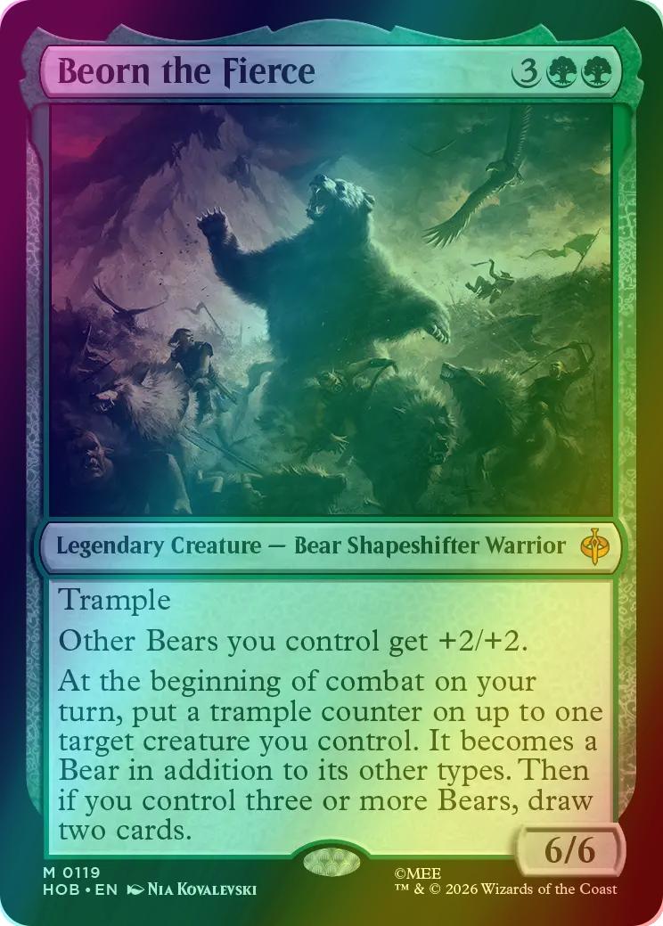 Beorn the Fierce [119] [The Hobbit] [Foil]