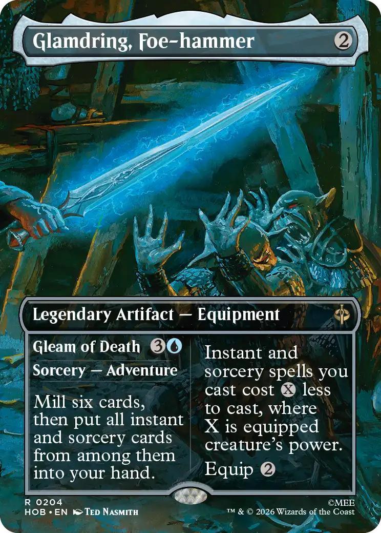 Glamdring, Foe-hammer [204] [Borderless] [Scene] [The Hobbit] [Non-Foil]