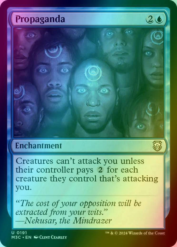 Propaganda [191] [Modern Horizons 3: Commander] [Ripple Foil]