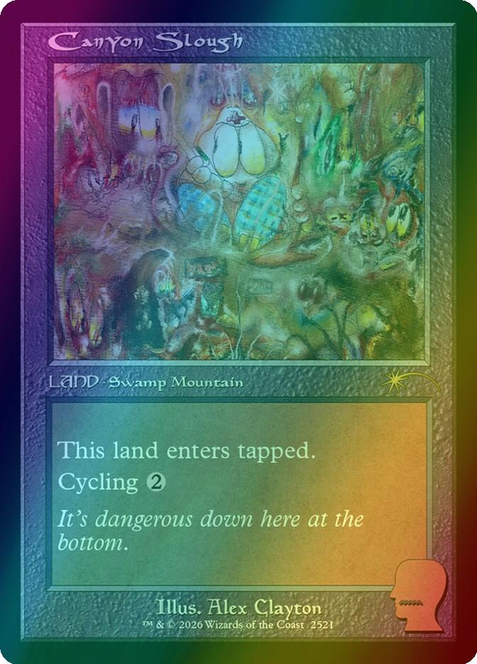 Canyon Slough [2521] [Retro Frame] [Brain Dead: New Earth Mentality] [Secret Lair Drop] [Foil]