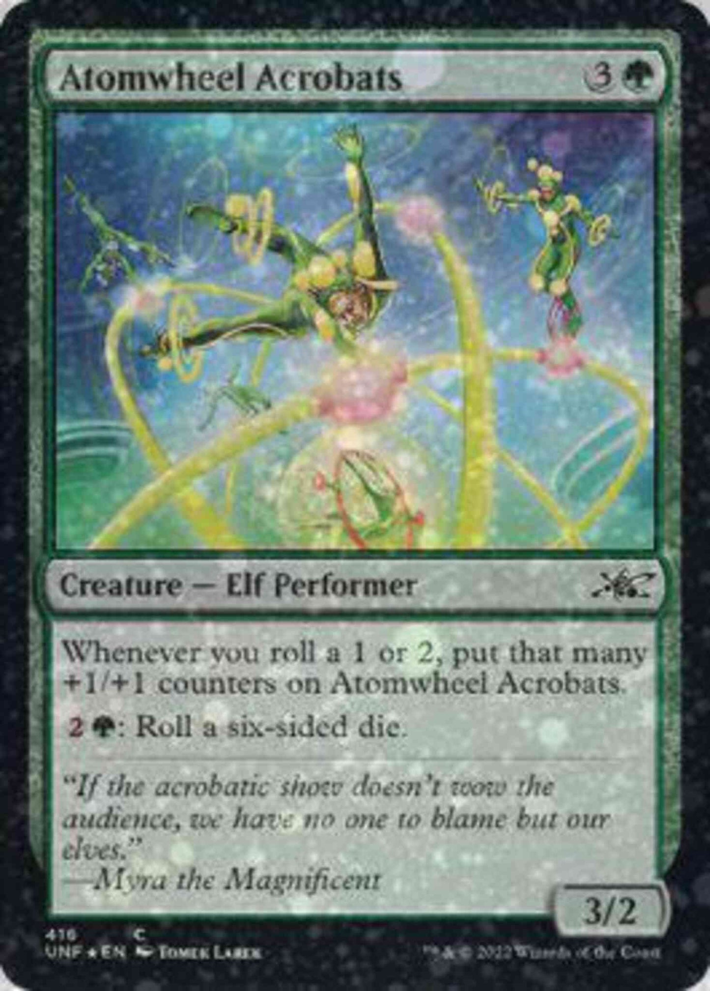Atomwheel Acrobats [416] [Unfinity] [Galaxy Foil]