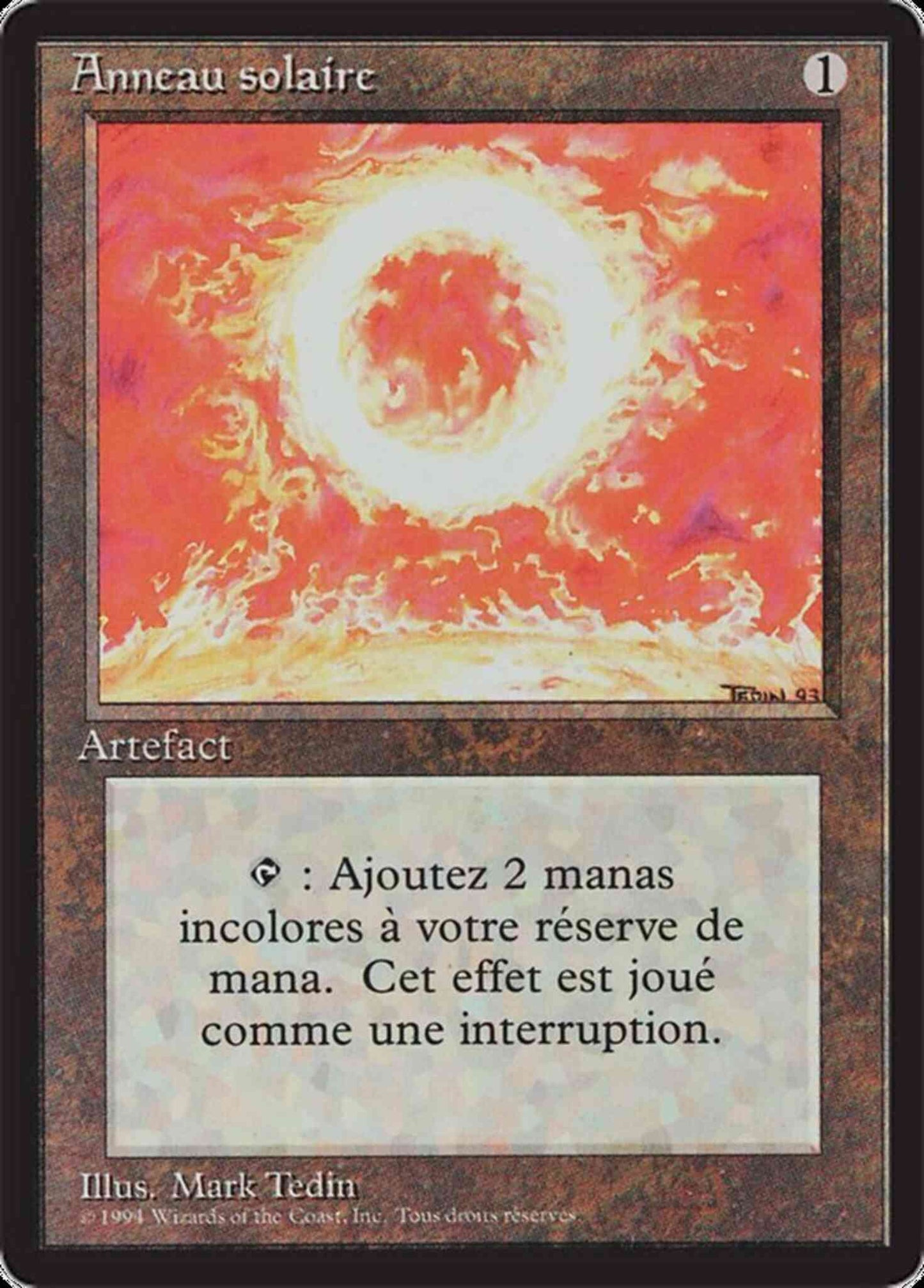 Sol Ring - French [274] [Foreign Black Border: French] [Non-Foil]