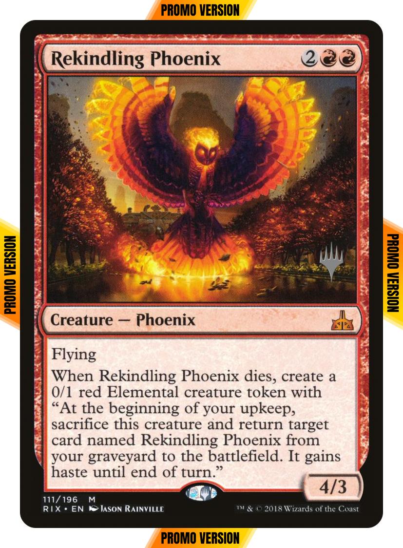 Rekindling Phoenix [111p] [Promo Pack] [Rivals of Ixalan Promos] [Non-Foil]