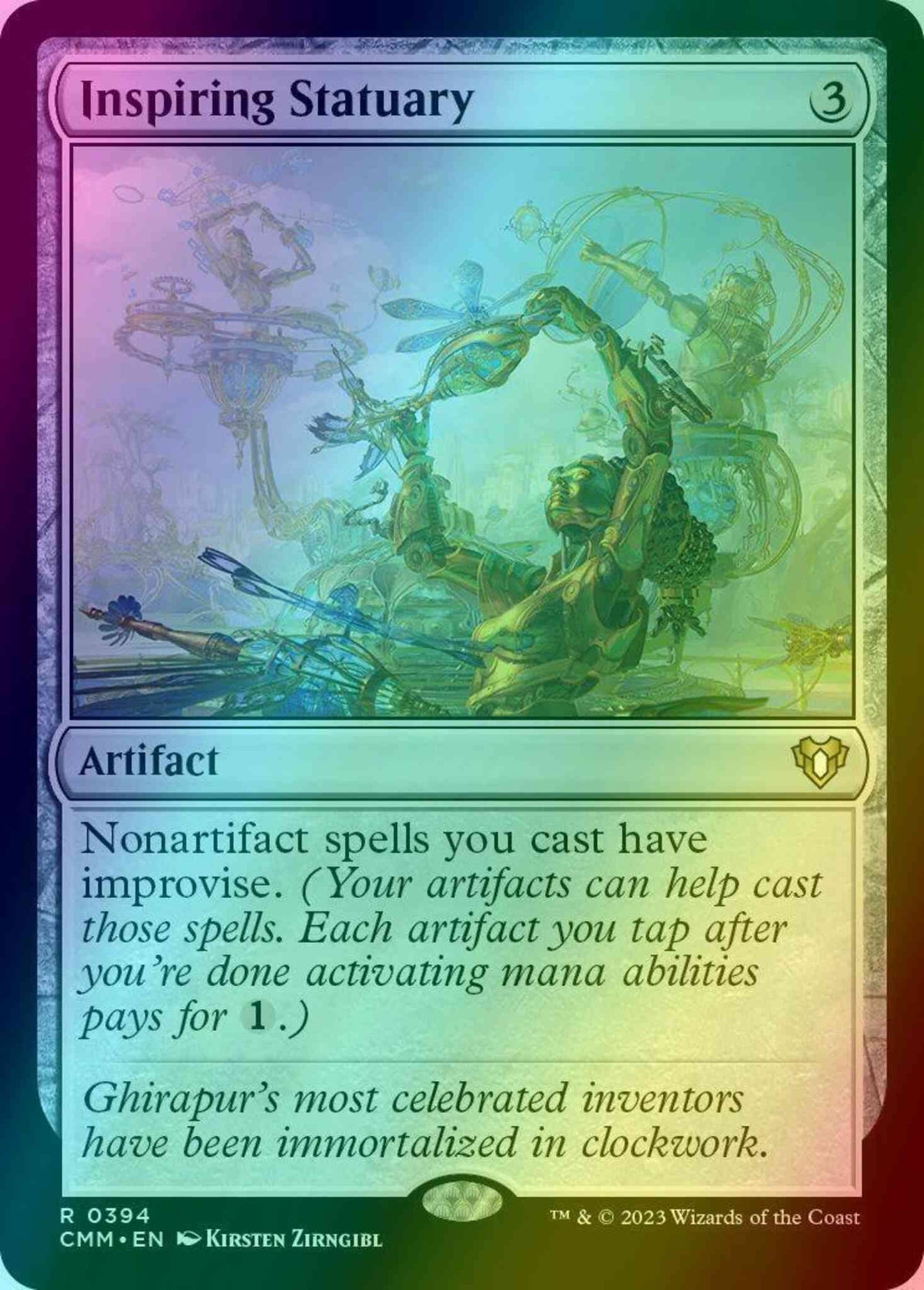 Inspiring Statuary [394] [Commander Masters] [Foil]