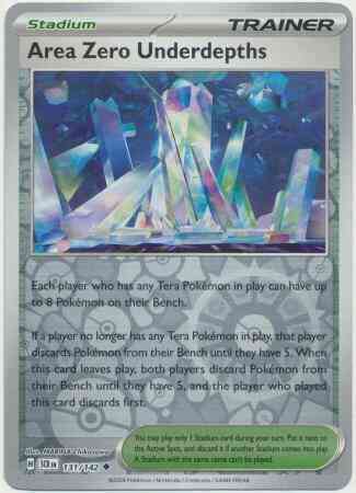 Area Zero Underdepths - 131/142 - Uncommon [sv07-131] [Reverse Holo]