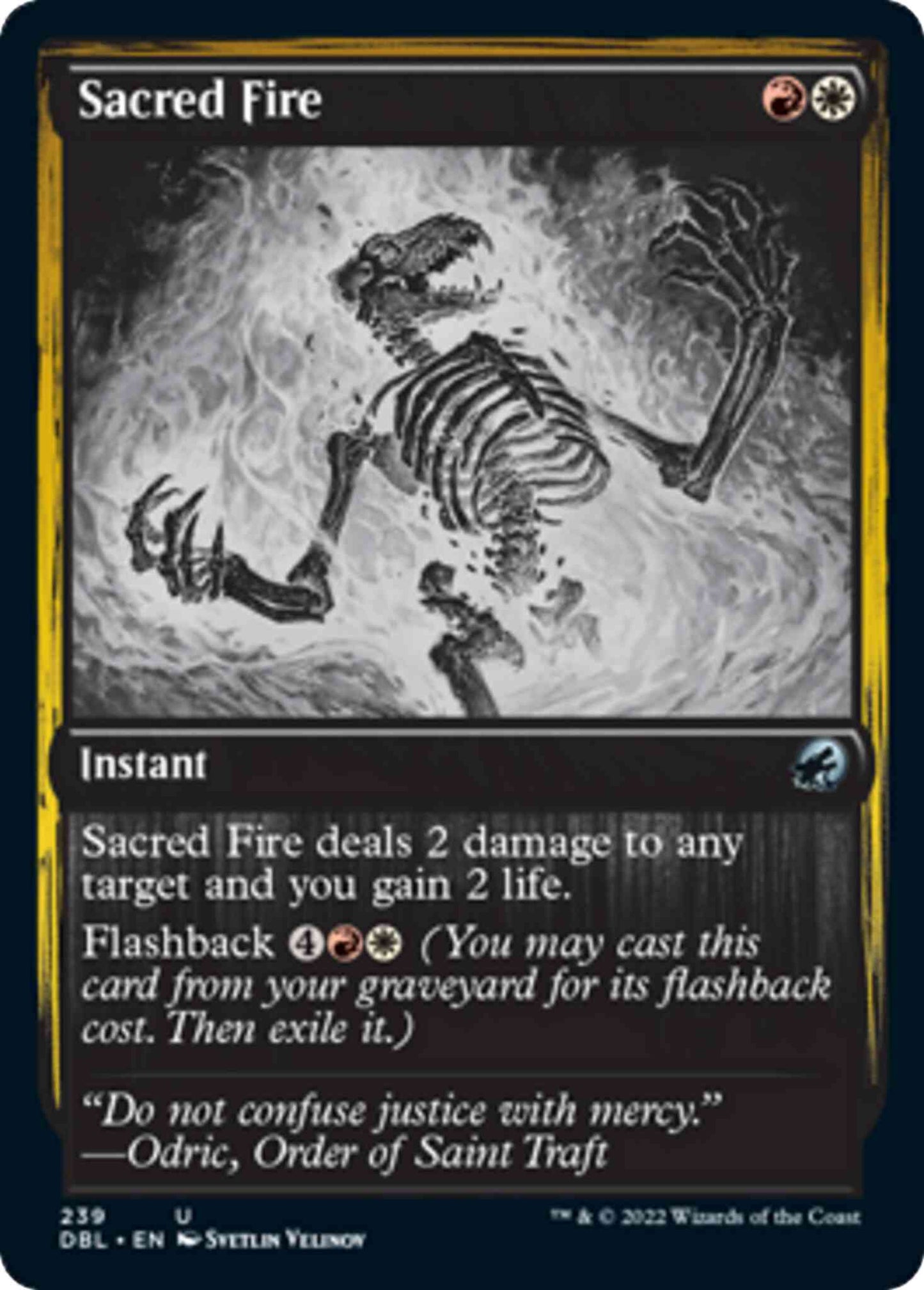 Sacred Fire [239] [Innistrad: Double Feature] [Non-Foil]