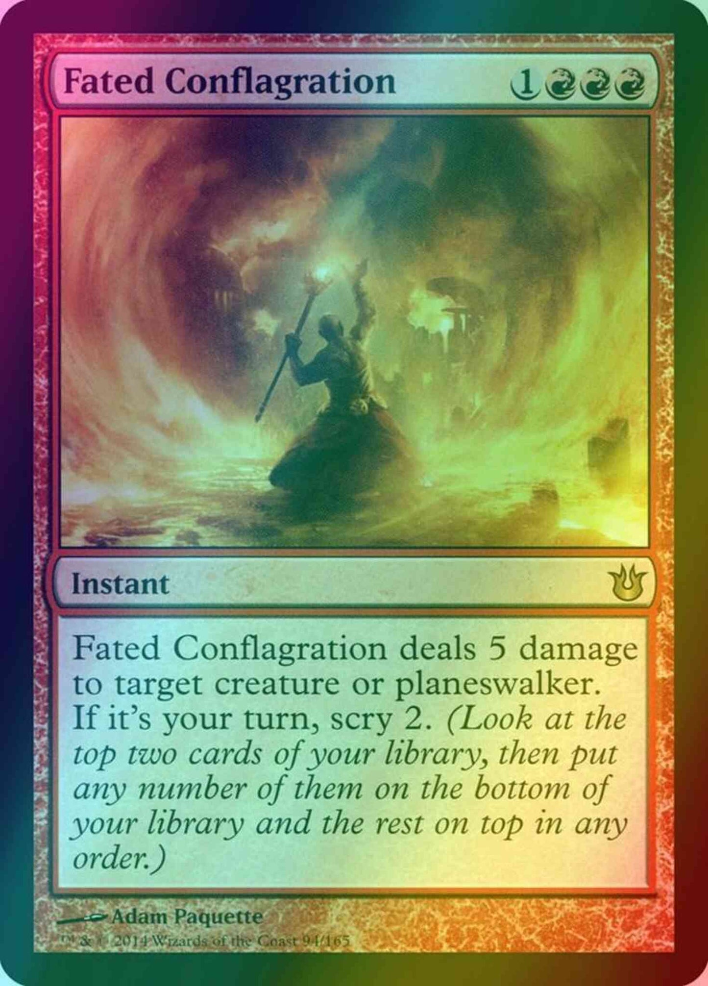 Fated Conflagration [94] [Born of the Gods] [Foil]