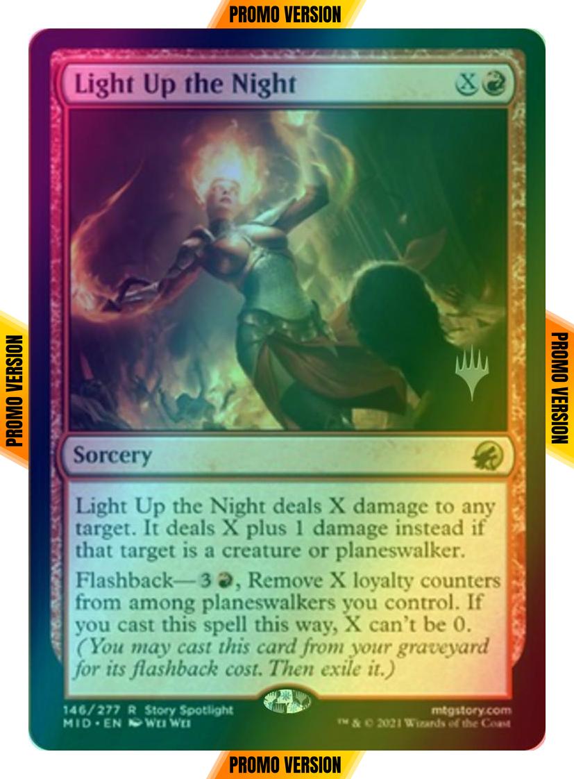 Light Up the Night [Promo Pack] [146p] [Innistrad: Midnight Hunt Promos] [Foil]