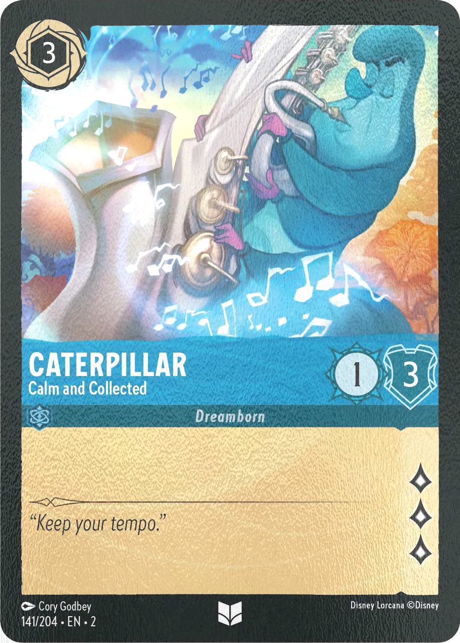Caterpillar - Calm and Collected - 141/204 [Rise Of The Floodborn] [Cold Foil]