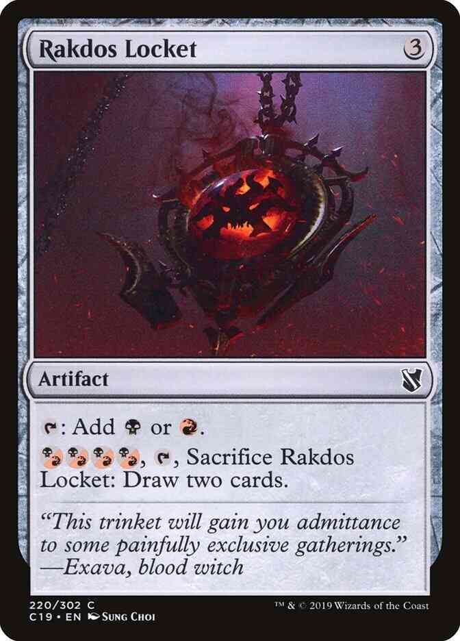 Rakdos Locket [220] [Commander 2019] [Non-Foil]