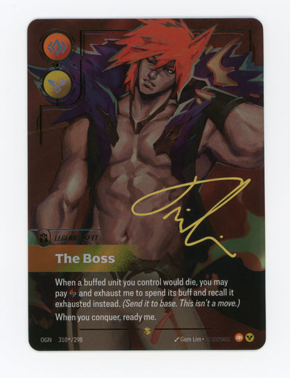 The Boss (Sett) — Signature|Foil — ID 19241