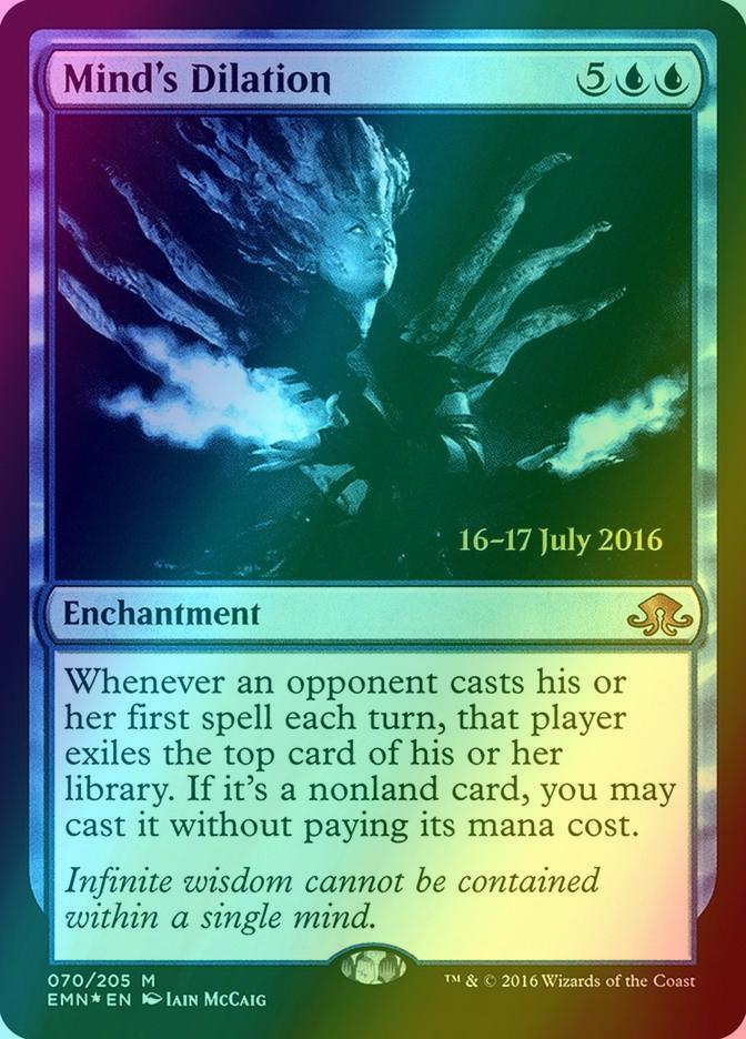 Mind's Dilation [70s] [Eldritch Moon Promos] [Foil]