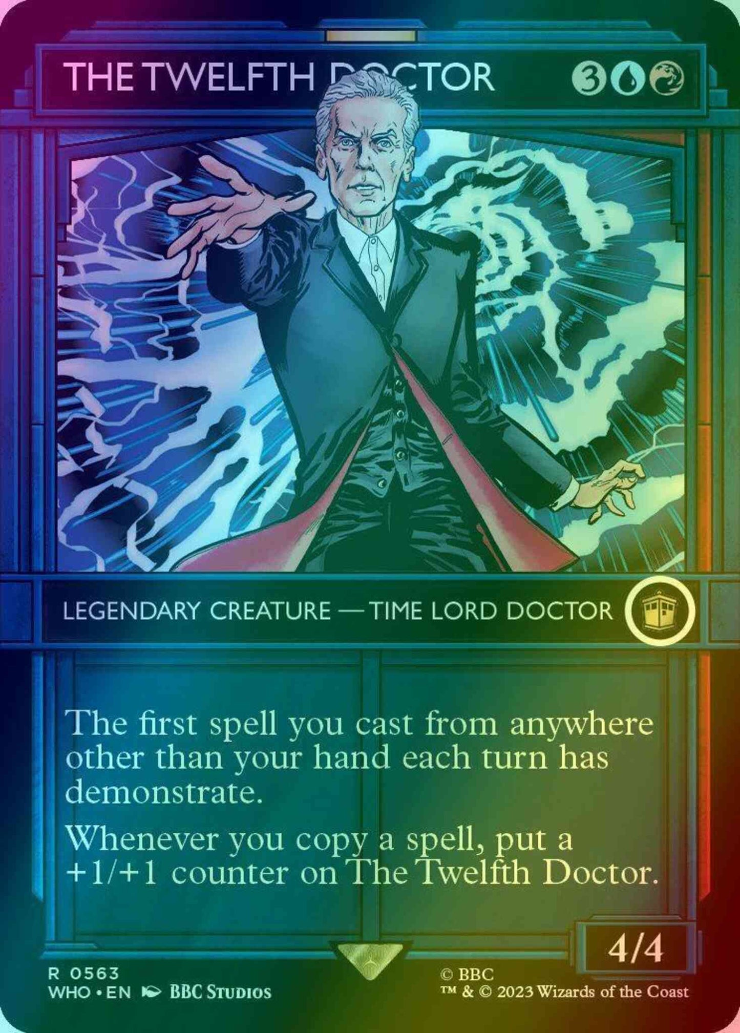The Twelfth Doctor [563] [TARDIS Showcase] [Universes Beyond: Doctor Who] [Foil]