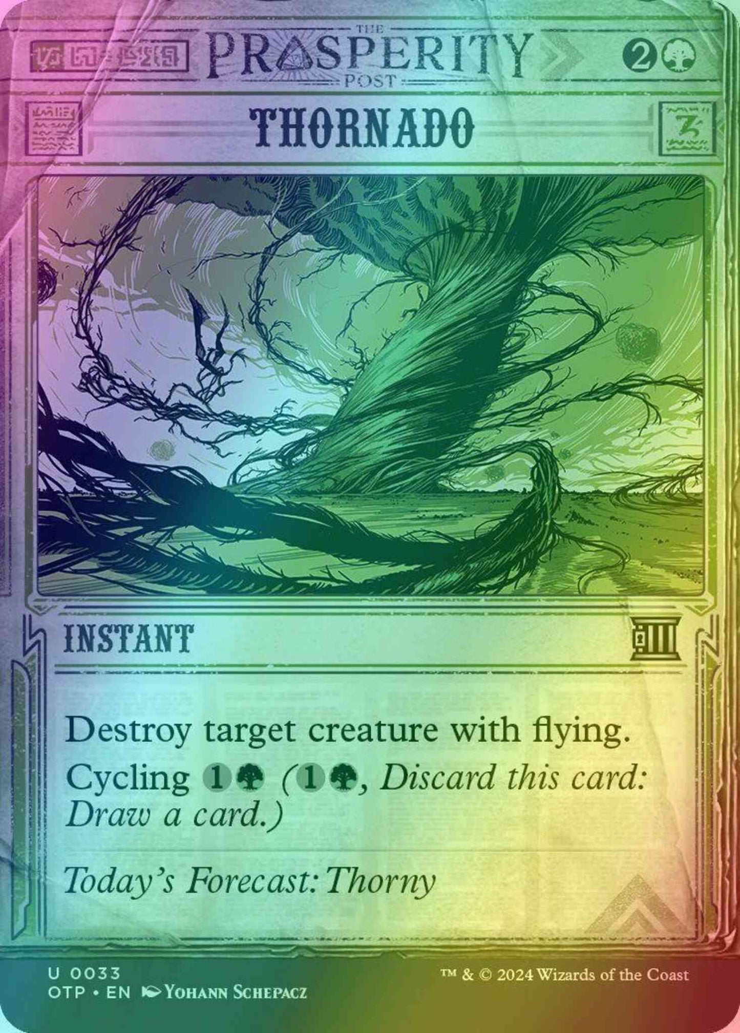 Thornado [33] [Breaking News Showcase] [Breaking News] [Foil]