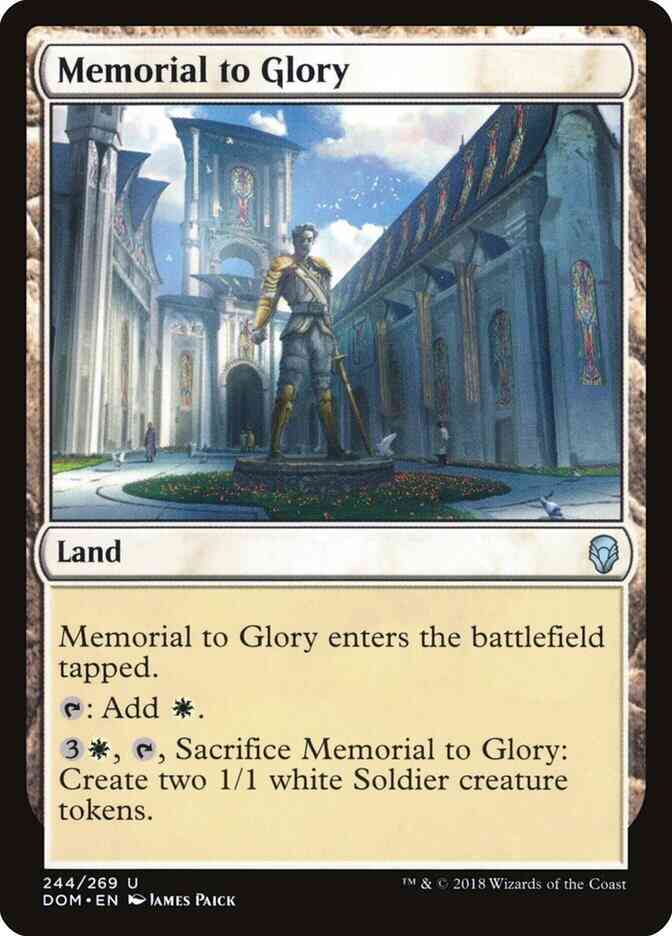Memorial to Glory [244] [Dominaria] [Non-Foil]