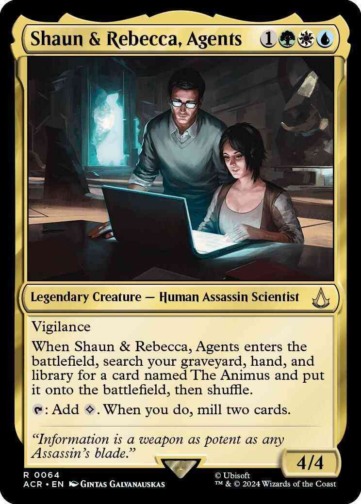 Shaun & Rebecca, Agents [64] [Assassin's Creed] [Non-Foil]