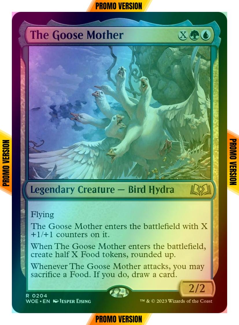 The Goose Mother [204p] [Promo Pack] [Wilds of Eldraine: Promos] [Foil]