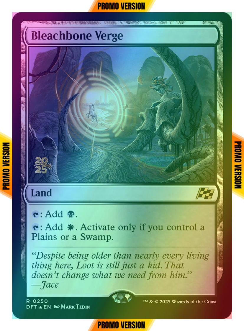 Bleachbone Verge [250s] [Prerelease] [Aetherdrift: Promos] [Foil]