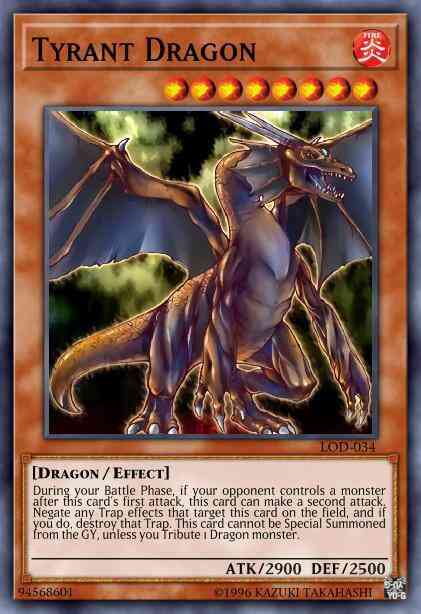 Tyrant Dragon - SS02-ENA07 - Common - 1st Edition