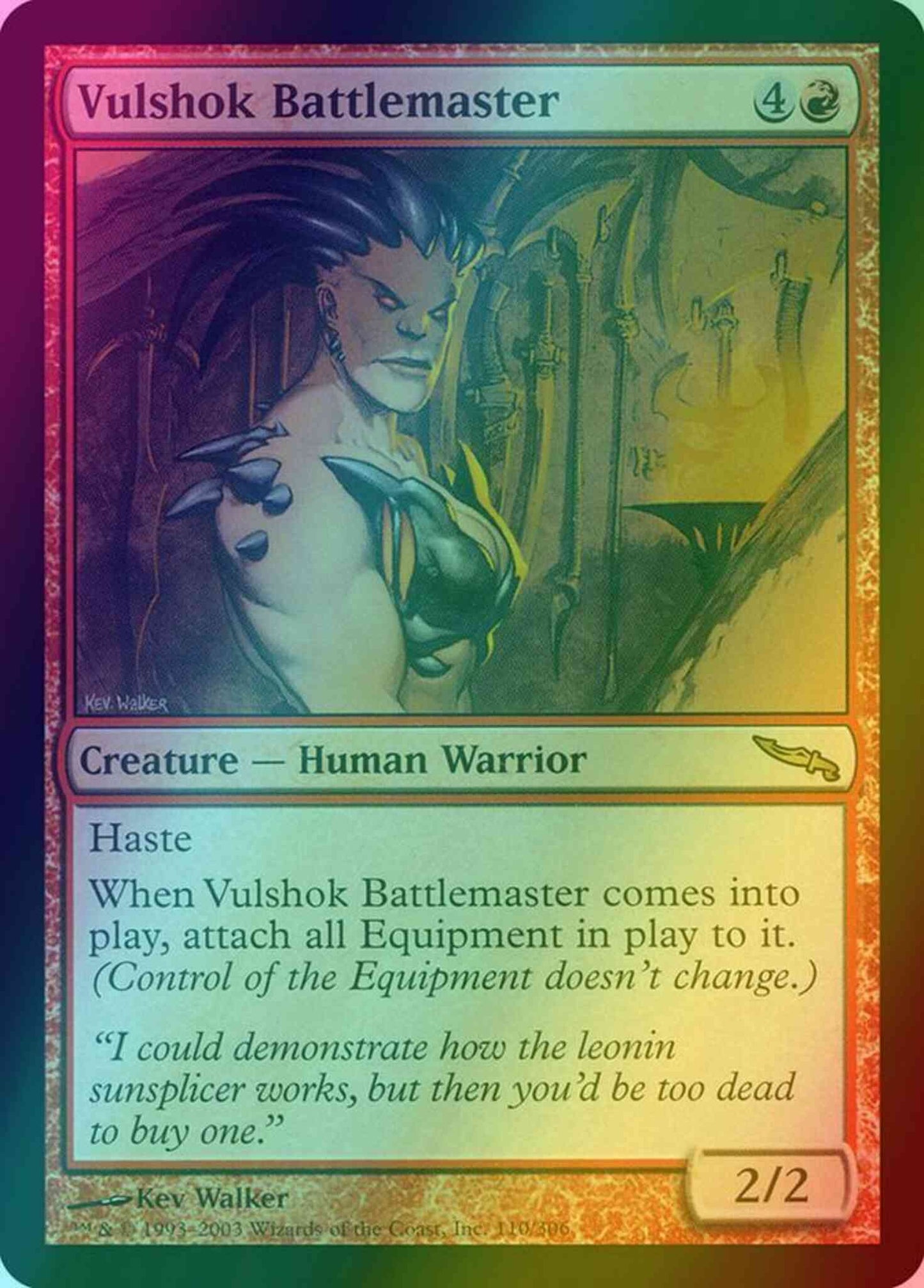 Vulshok Battlemaster [110] [Mirrodin] [Foil]
