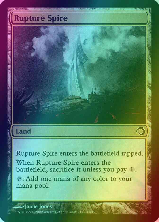 Rupture Spire [33] [Premium Deck Series: Slivers] [Foil]
