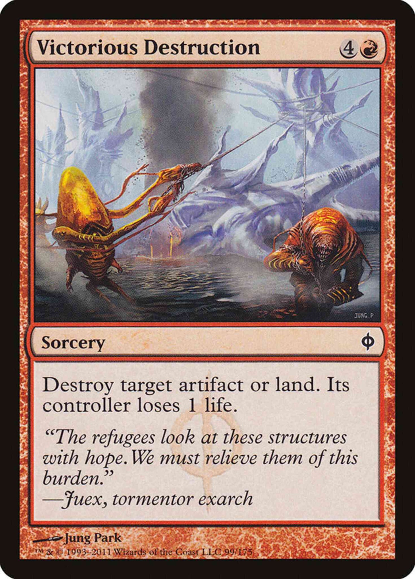 Victorious Destruction [99] [New Phyrexia] [Non-Foil]